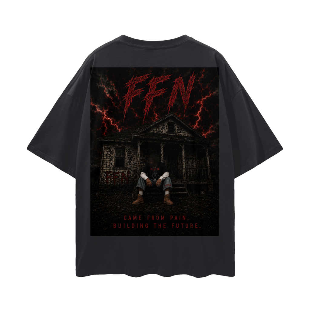 Graphic Streetwear Loose Drop Shoulder T-Shirt