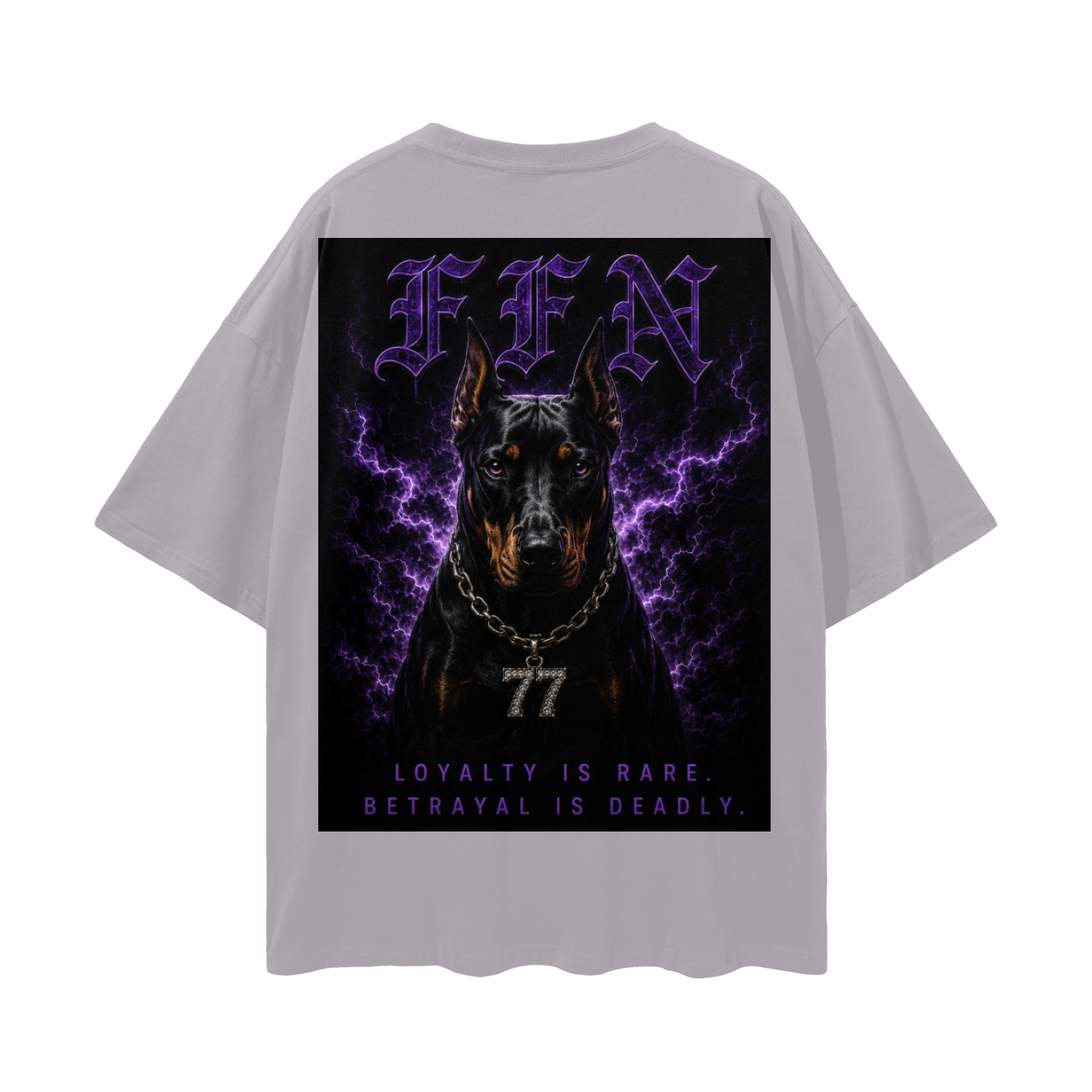 Graphic Streetwear Loose Drop Shoulder T-Shirt