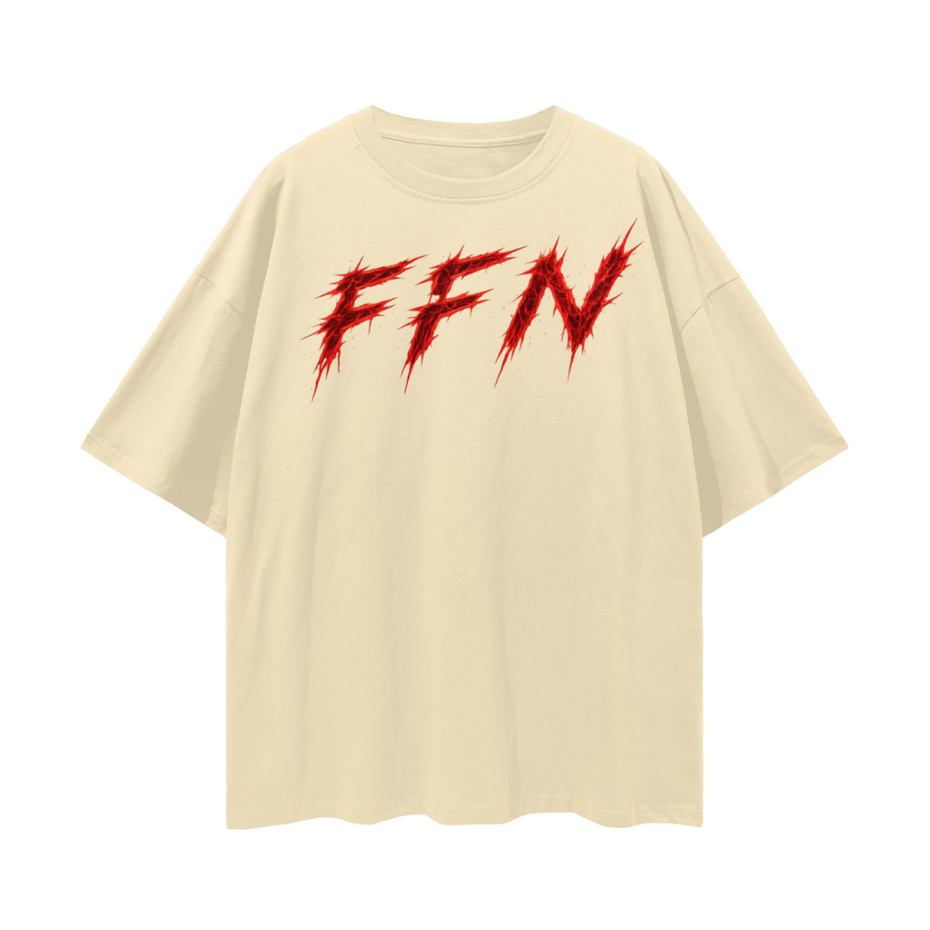 Graphic Streetwear Loose Drop Shoulder T-Shirt