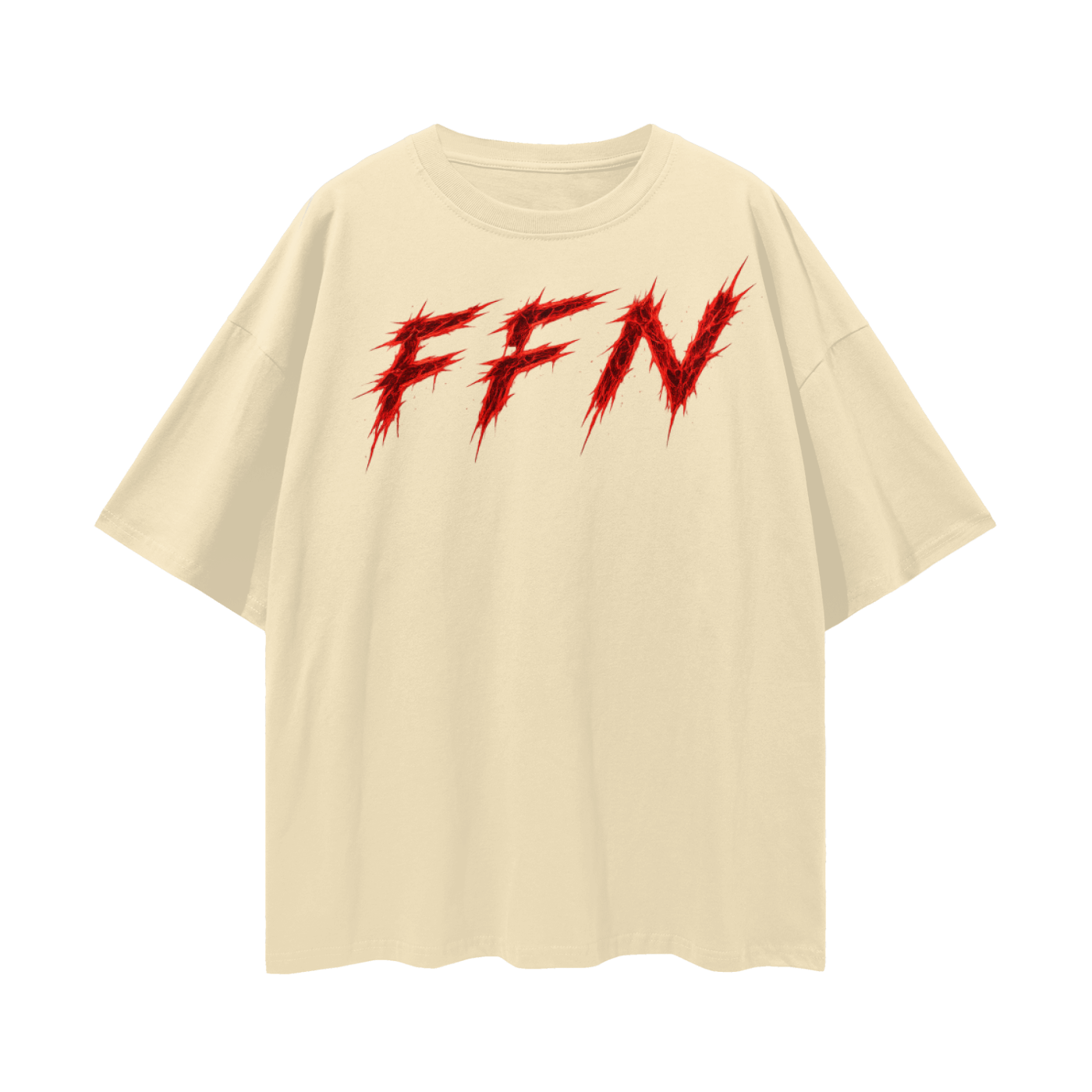 Graphic Streetwear Loose Drop Shoulder T-Shirt