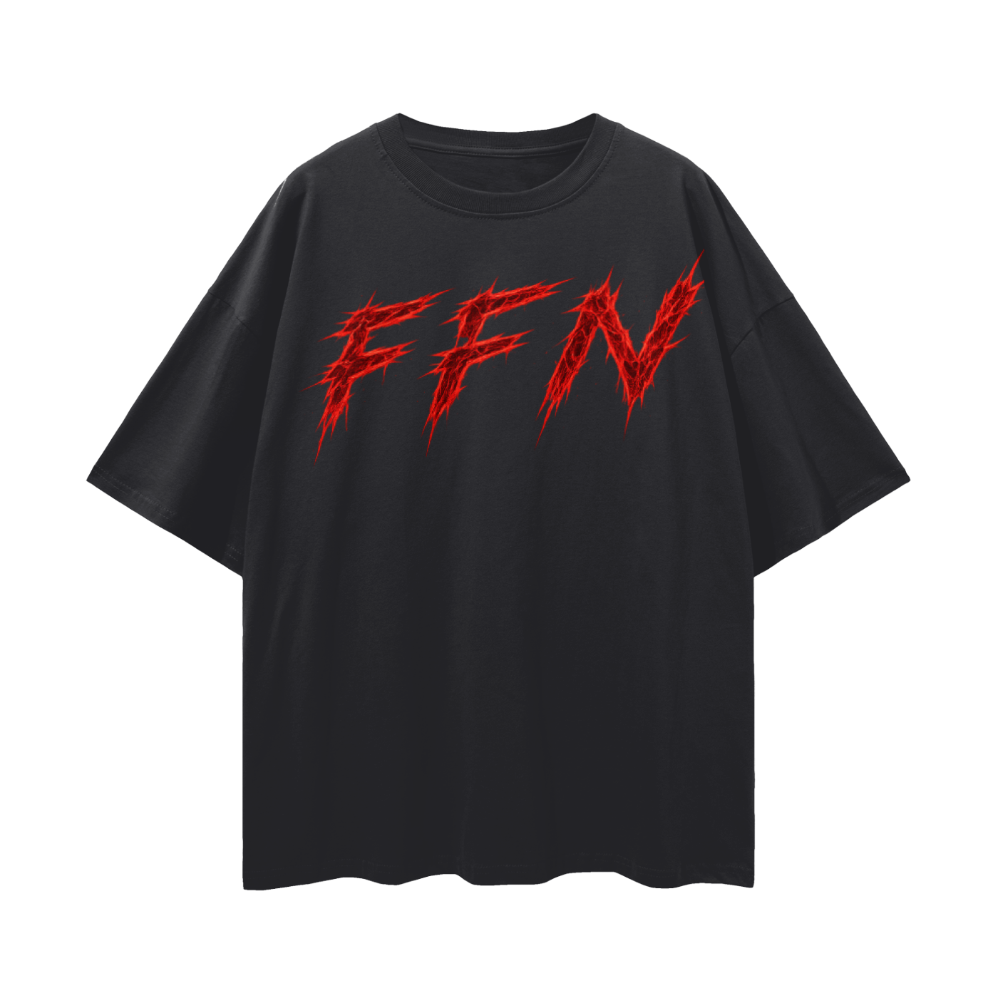 Graphic Streetwear Loose Drop Shoulder T-Shirt