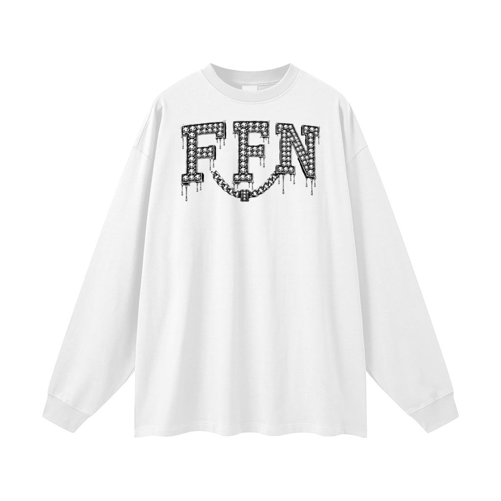 Graphic Oversized Unisex Long Sleeve T-Shirt
