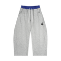 Plaid Waistband Barrel Sweatpants