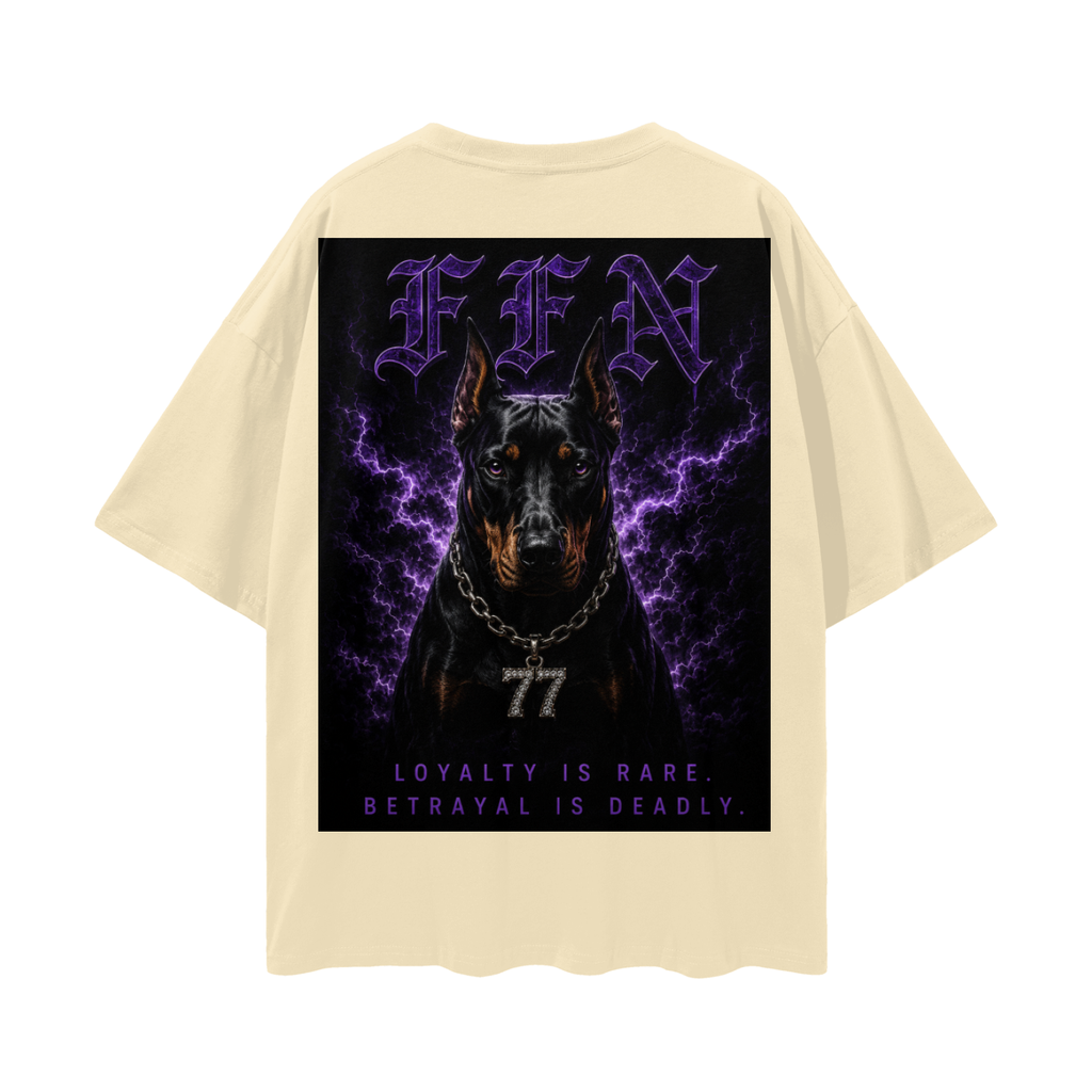 Graphic Streetwear Loose Drop Shoulder T-Shirt