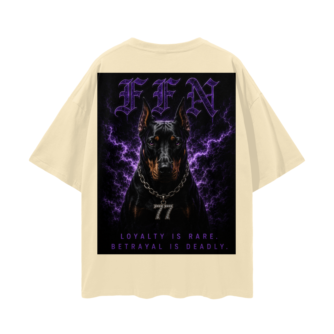 Graphic Streetwear Loose Drop Shoulder T-Shirt