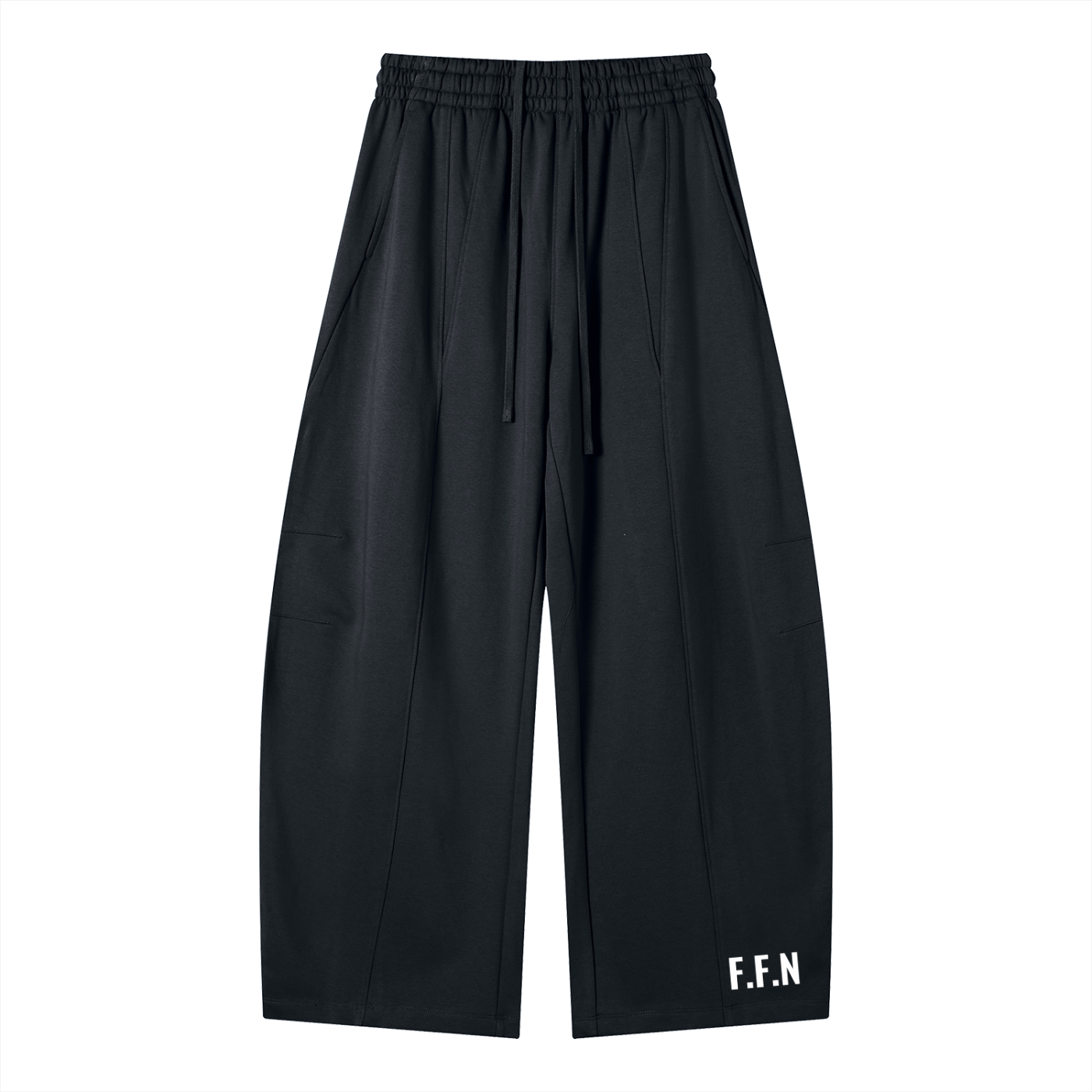 Heavyweight Wide Leg Panel Sweatpants