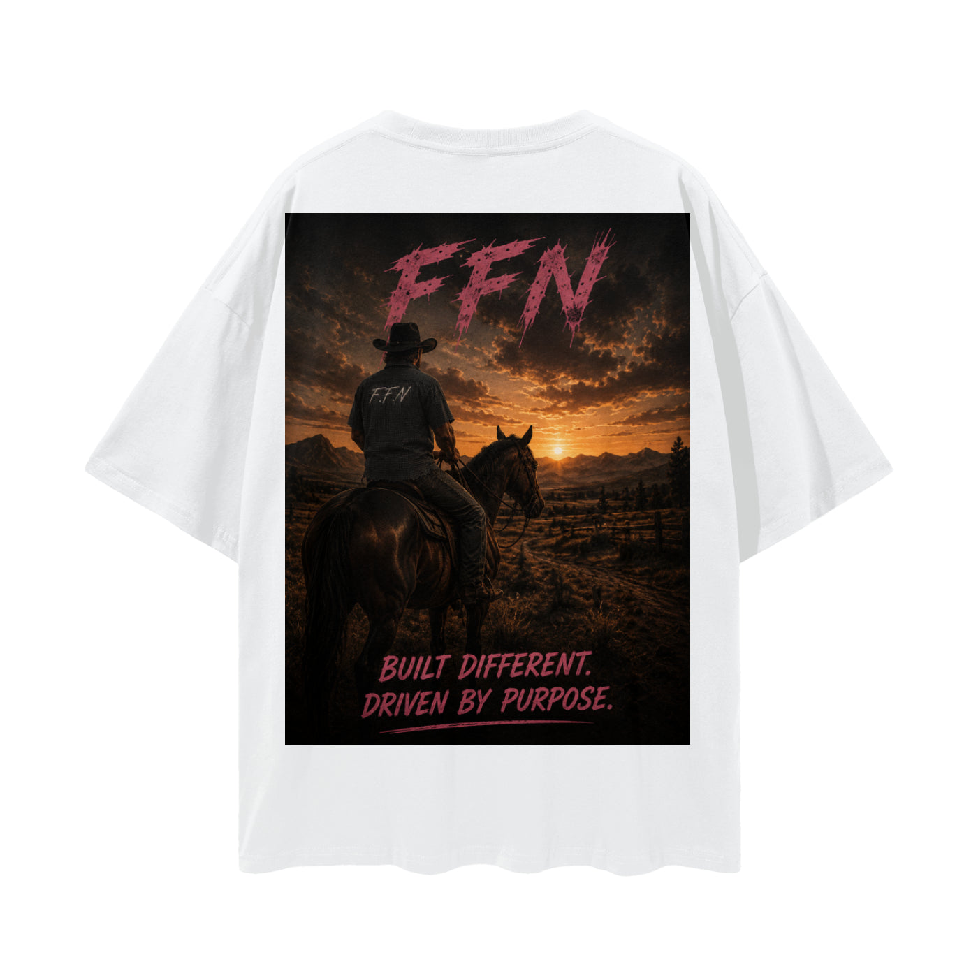 Graphic Streetwear Loose Drop Shoulder T-Shirt
