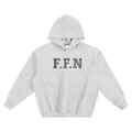 Graphic Fleeced Boxy Hoodie