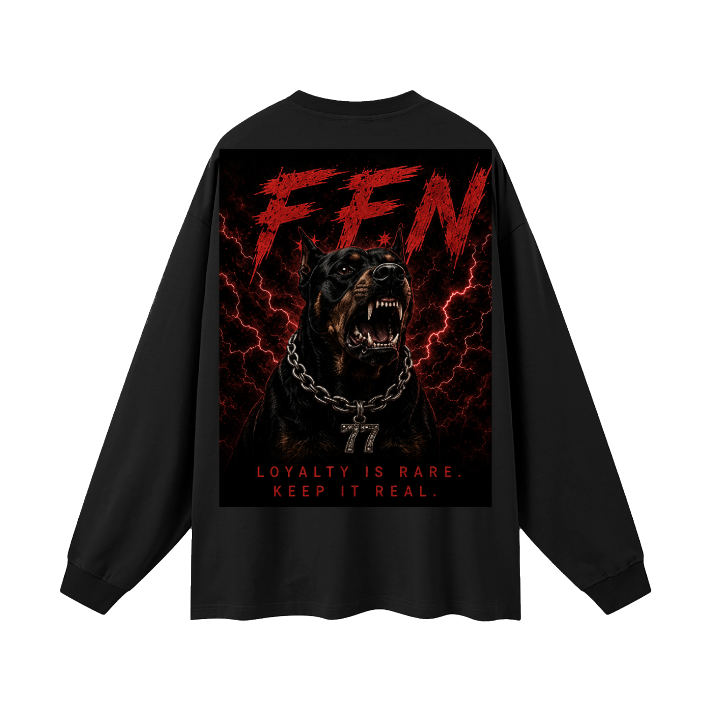 Graphic Oversized Unisex Long Sleeve T-Shirt