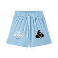 Mesh Drawstring Shorts