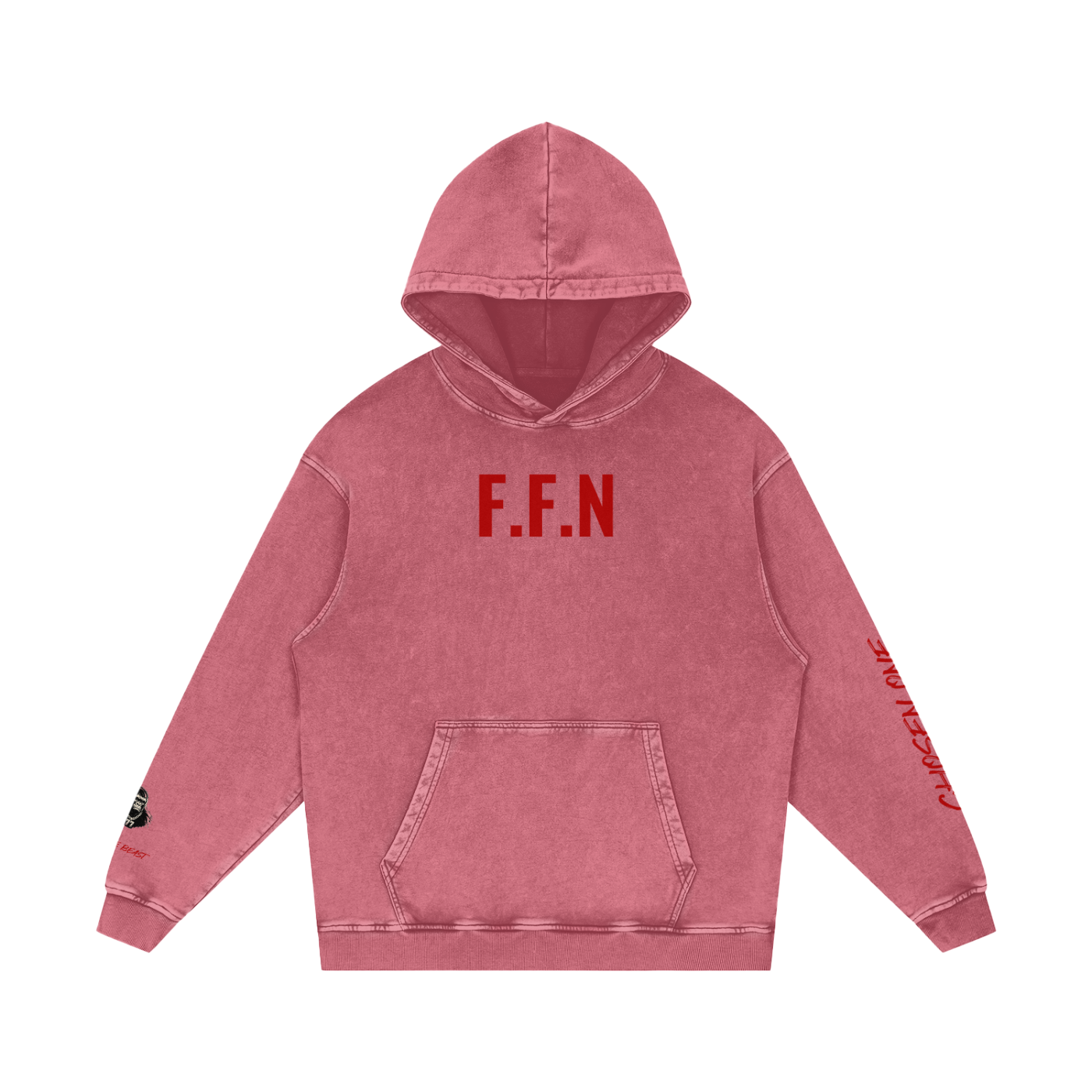 Men’s Snow Washed Loose Cotton Hoodie