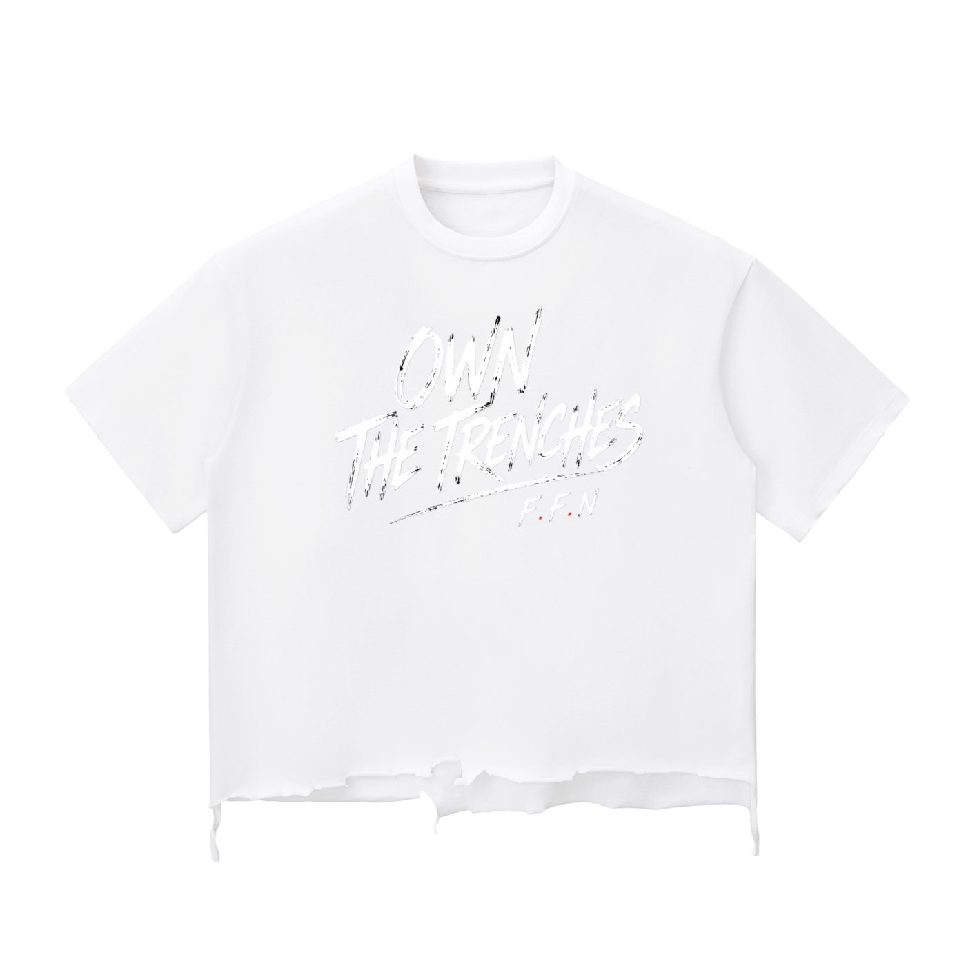 Men’s Raw-Hem Boxy T-shirt