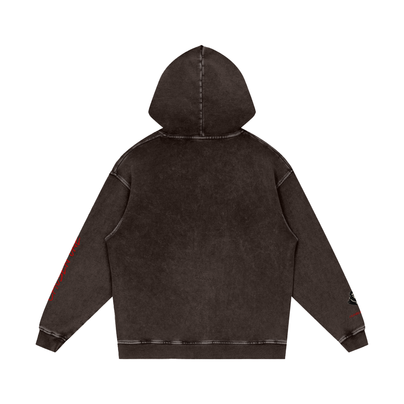 Men’s Snow Washed Loose Cotton Hoodie
