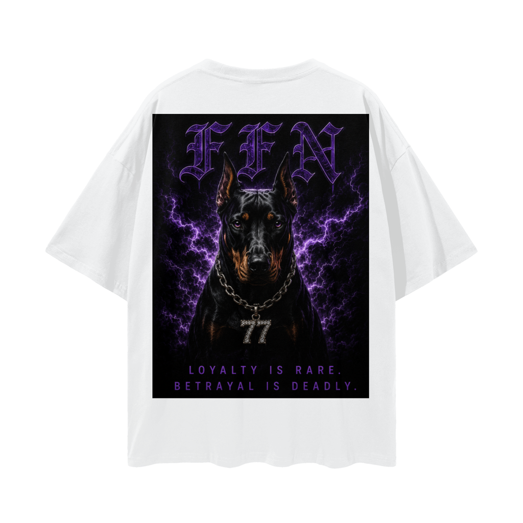 Graphic Streetwear Loose Drop Shoulder T-Shirt