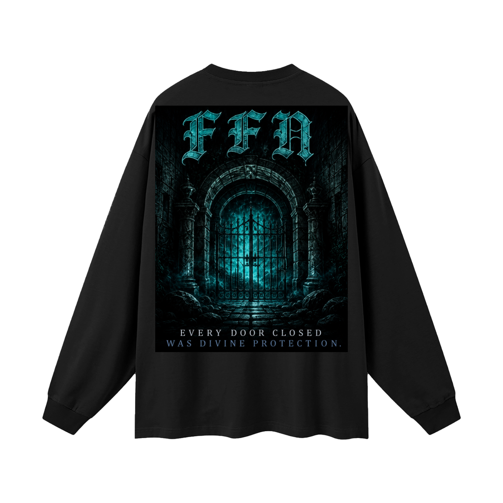 Graphic Oversized Unisex Long Sleeve T-Shirt