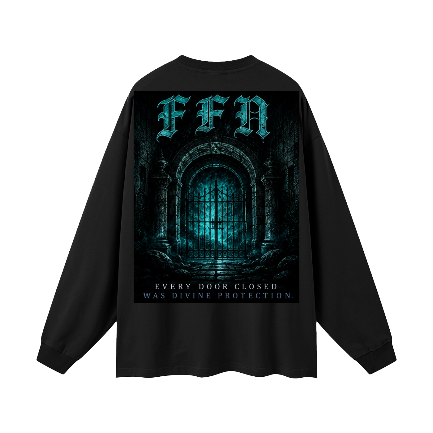 Graphic Oversized Unisex Long Sleeve T-Shirt