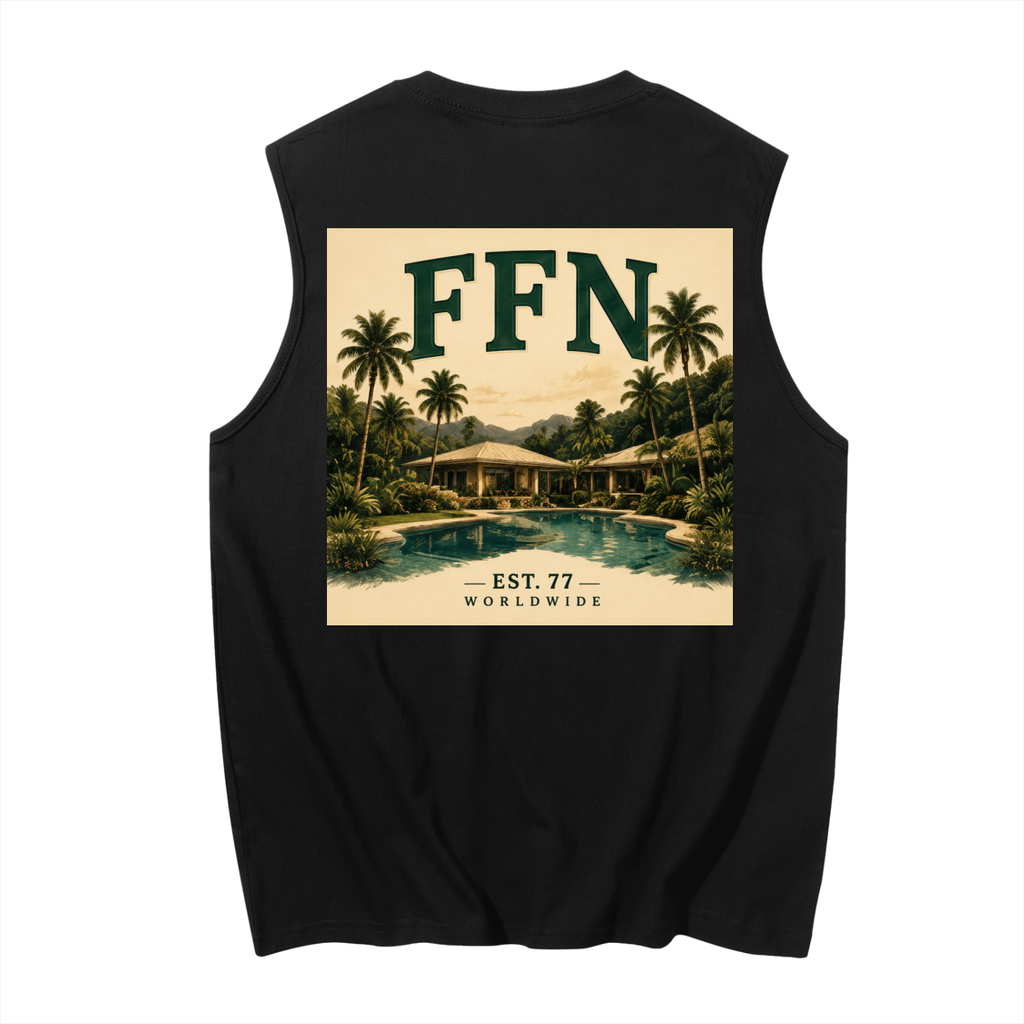 Men's Sleeveless Cotton Tank Top