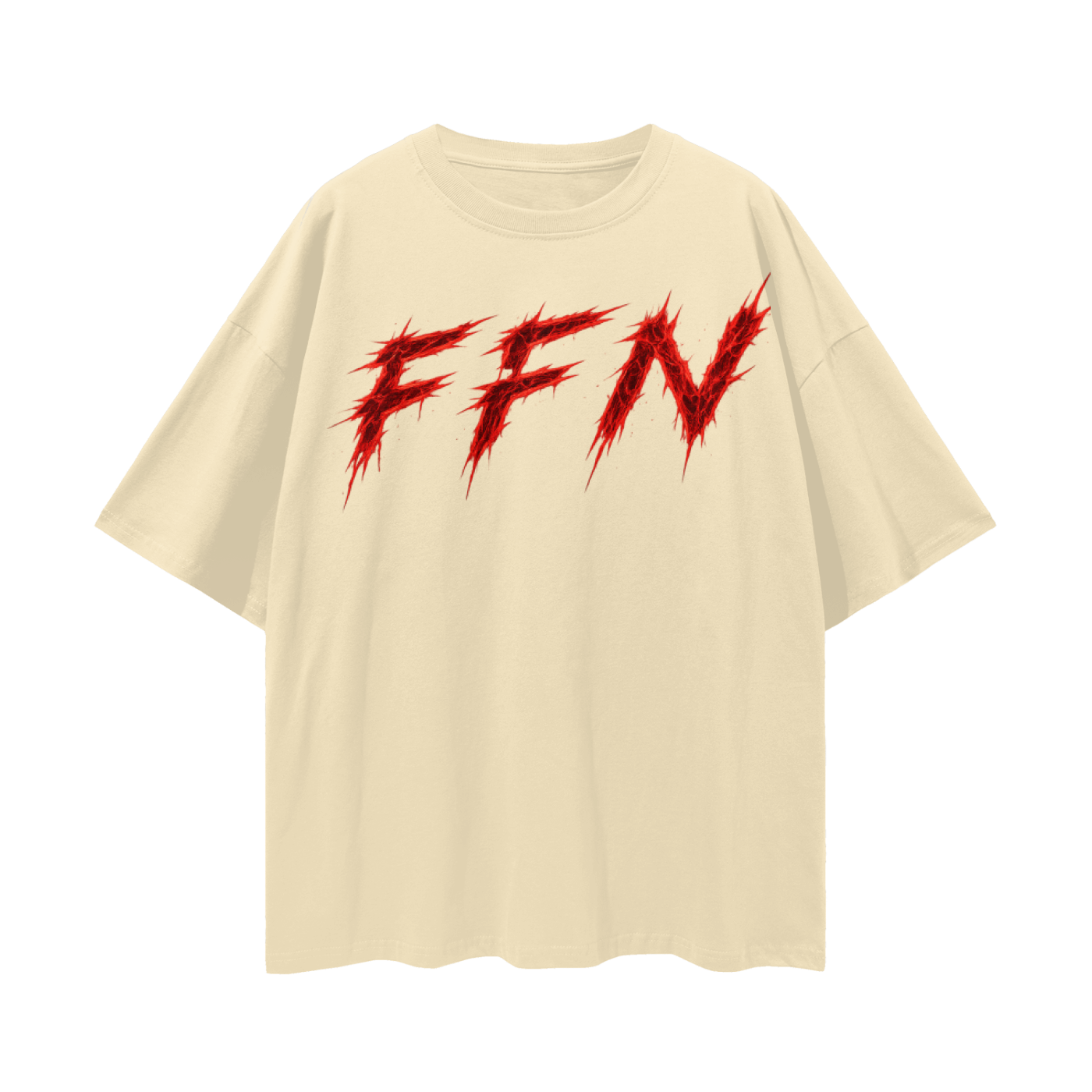 Graphic Streetwear Loose Drop Shoulder T-Shirt