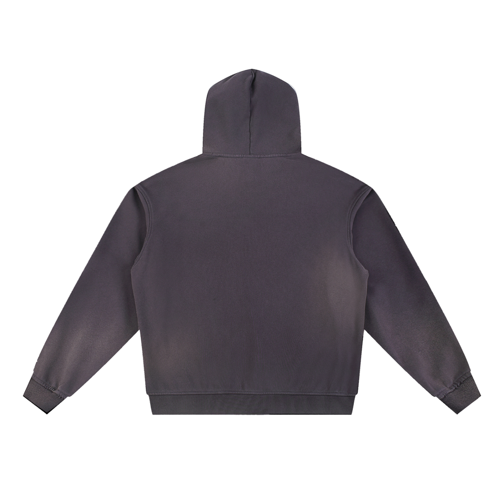 Men’s Sun Fade Frayed Fleece Hoodie