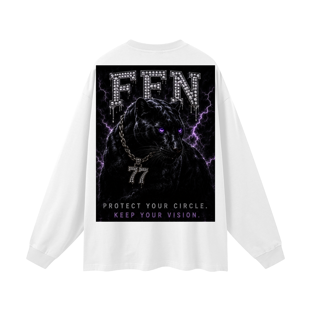 Graphic Oversized Unisex Long Sleeve T-Shirt
