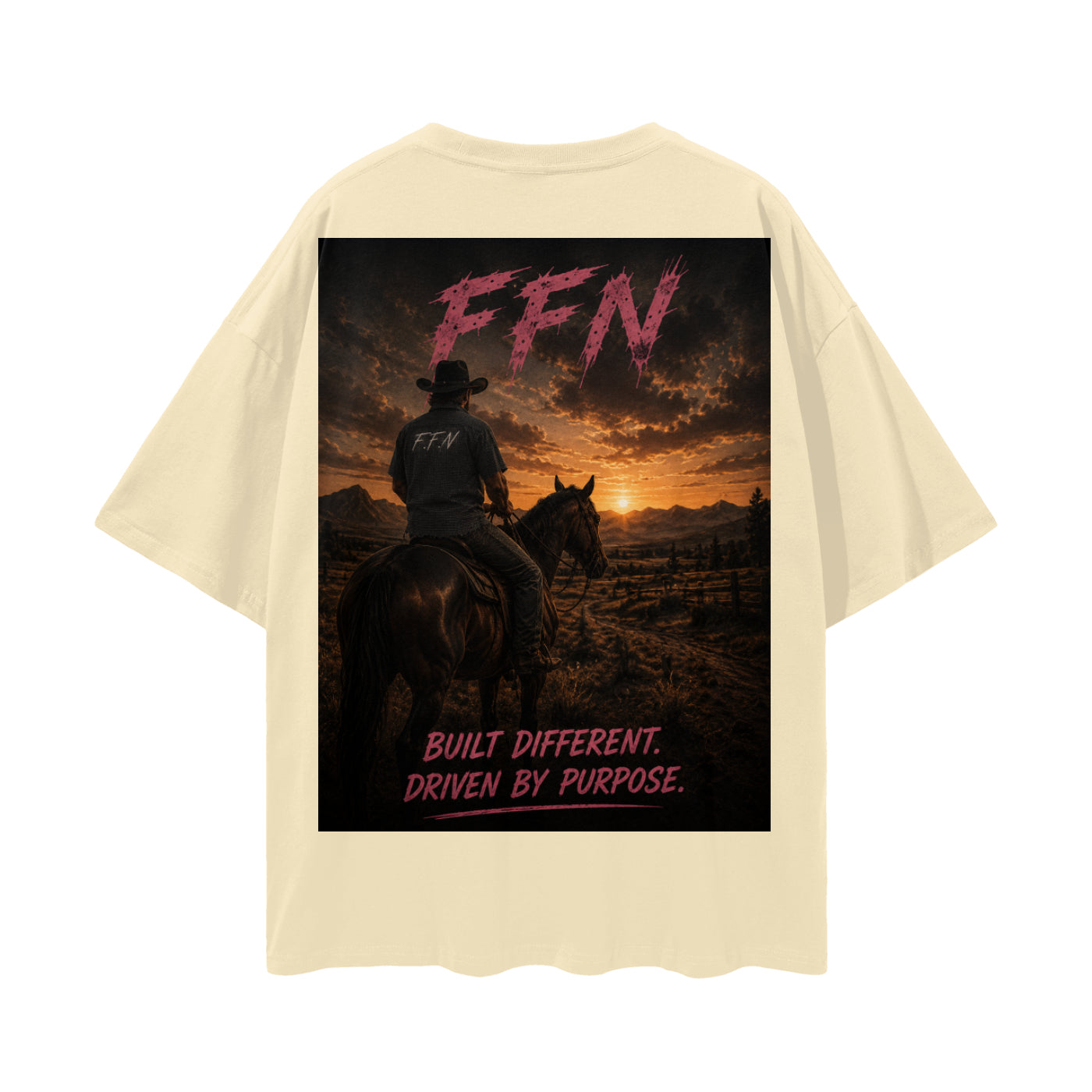 Graphic Streetwear Loose Drop Shoulder T-Shirt
