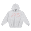 Graphic Fleeced Boxy Hoodie