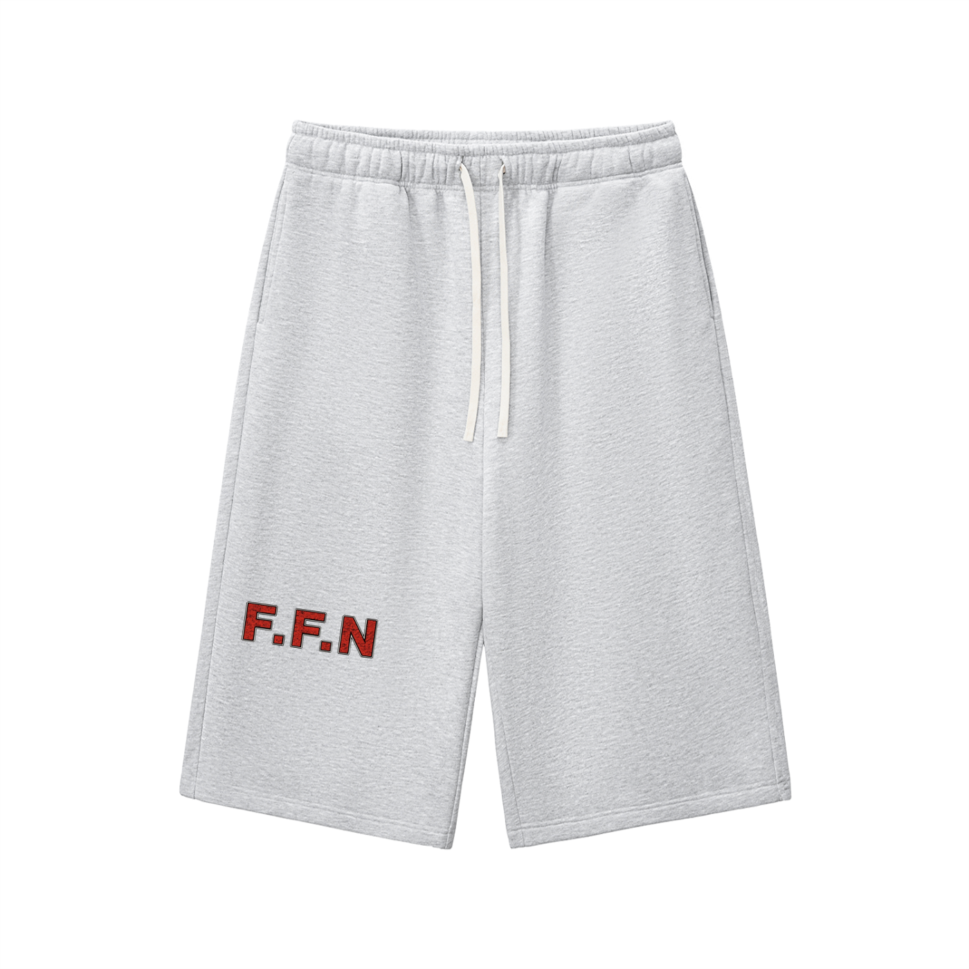 Men’s Relaxed Drawstring Three-quarter Sweatpants