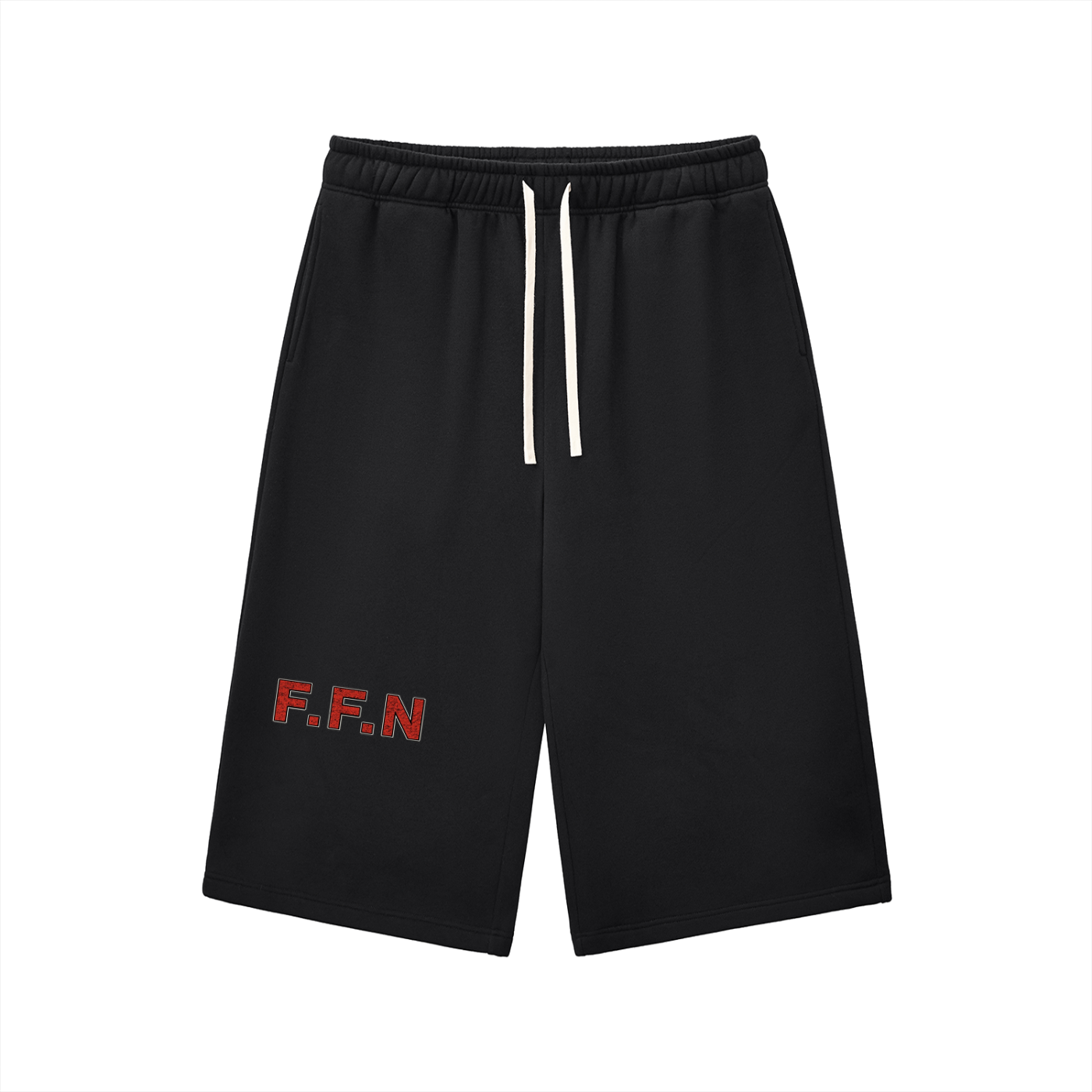 Men’s Relaxed Drawstring Three-quarter Sweatpants