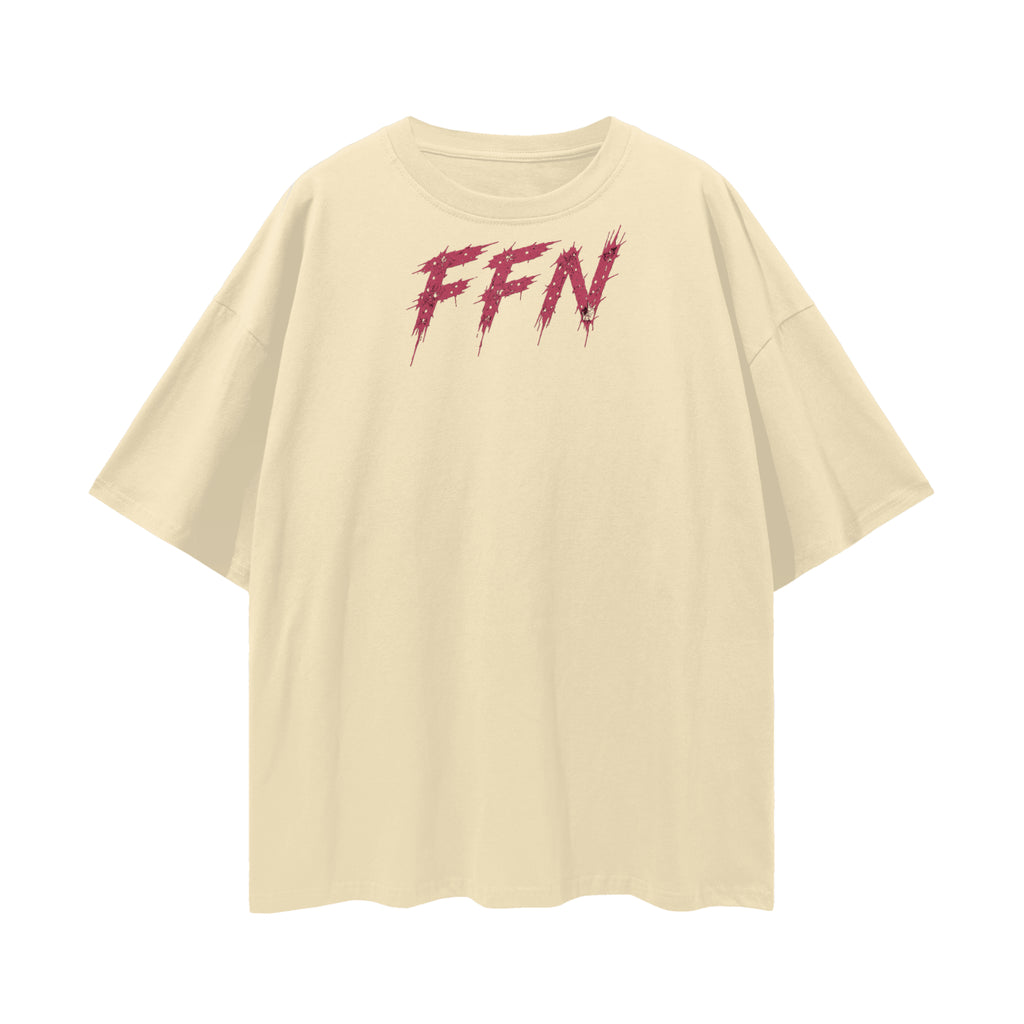 Graphic Streetwear Loose Drop Shoulder T-Shirt