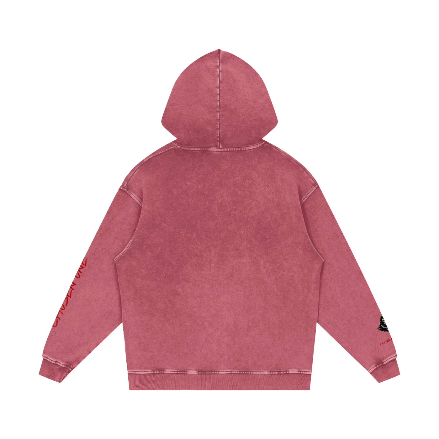 Men’s Snow Washed Loose Cotton Hoodie