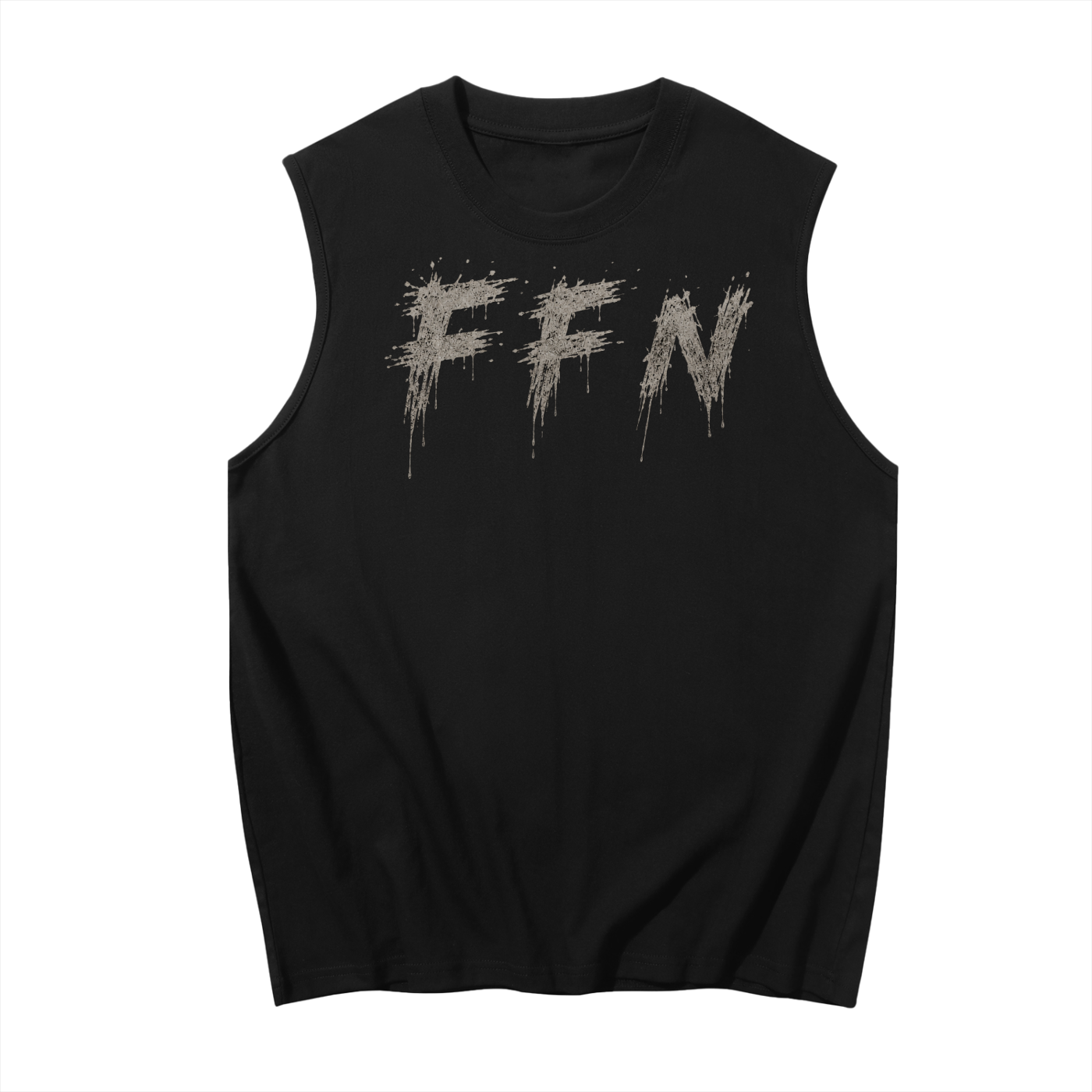 Men's graphic Sleeveless Cotton Tank Top