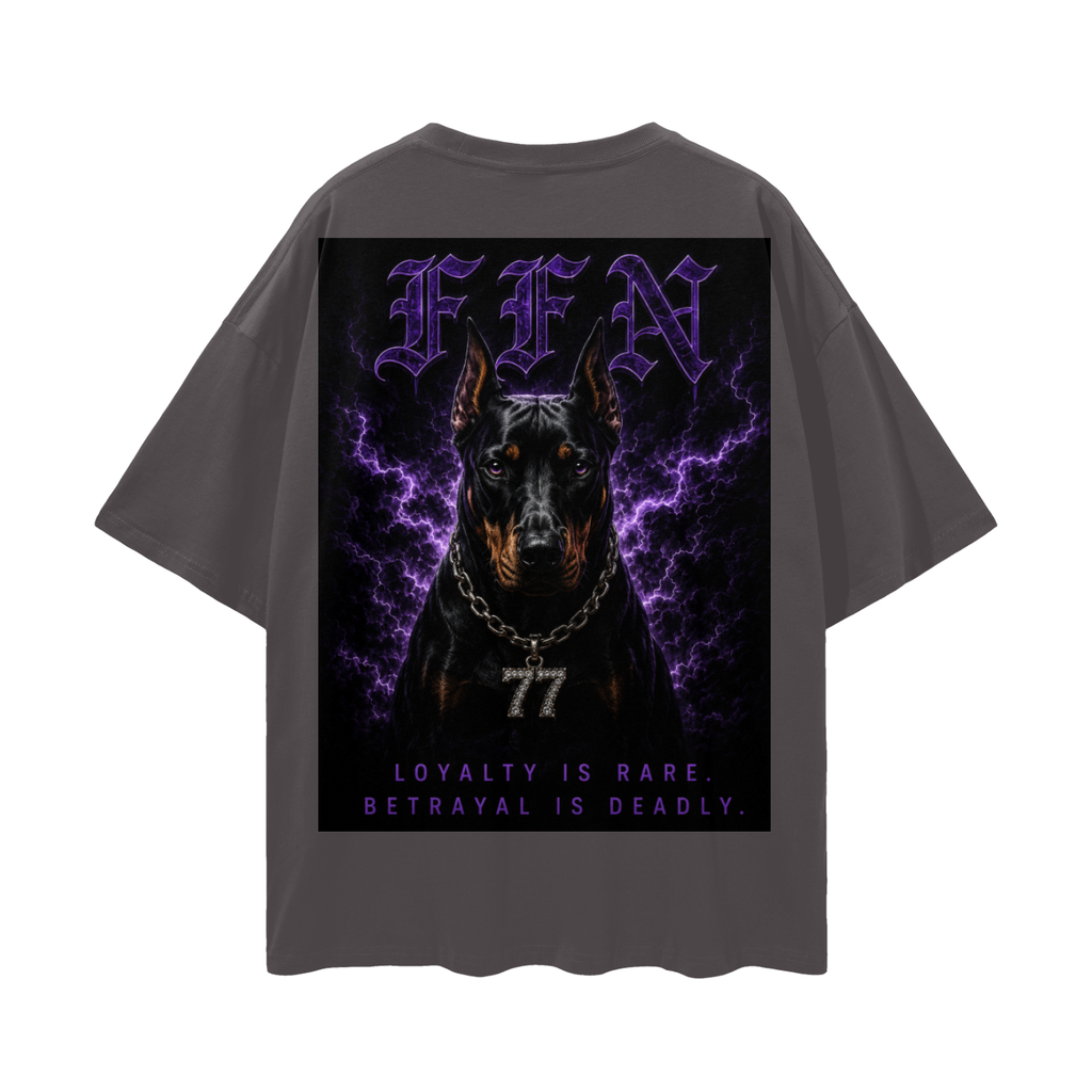 Graphic Streetwear Loose Drop Shoulder T-Shirt