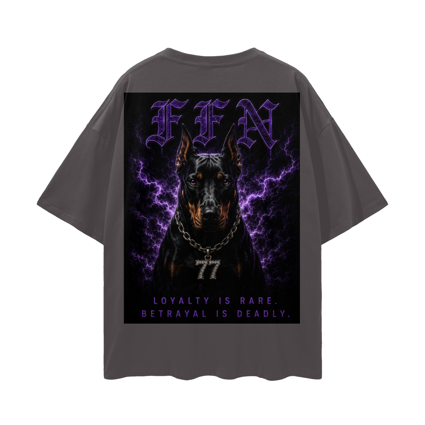 Graphic Streetwear Loose Drop Shoulder T-Shirt