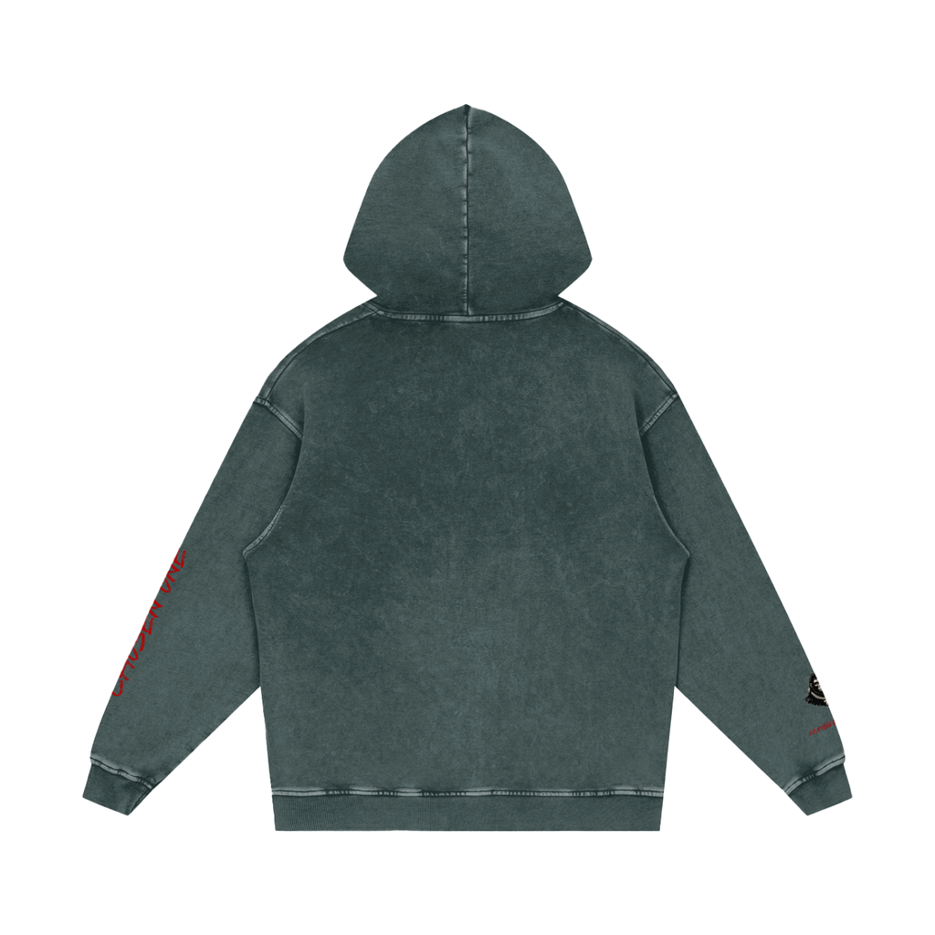 Men’s Snow Washed Loose Cotton Hoodie
