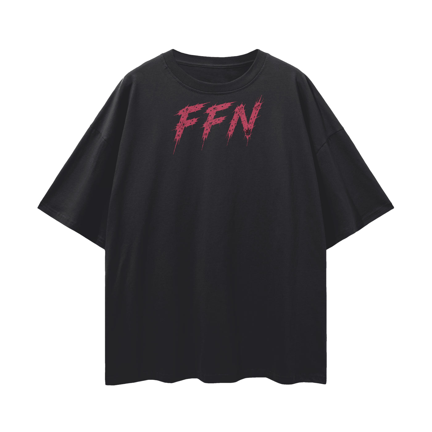 Graphic Streetwear Loose Drop Shoulder T-Shirt