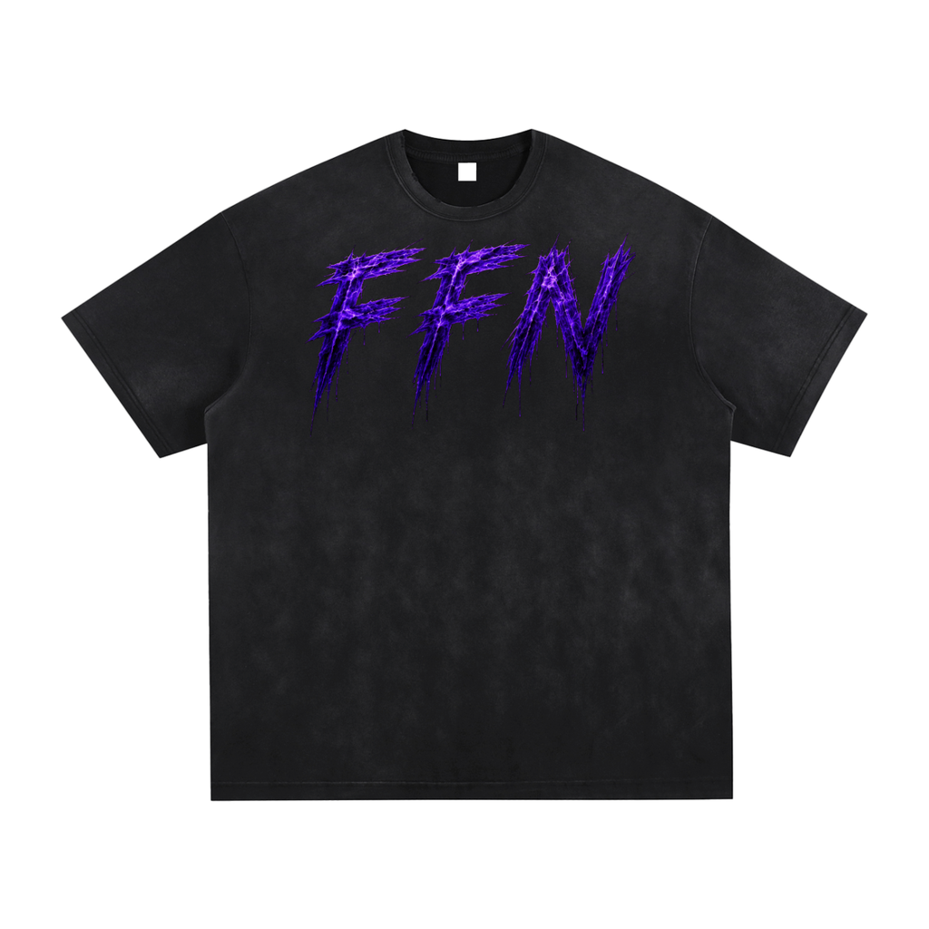 Vintage Washed Hand-Frayed T-Shirt