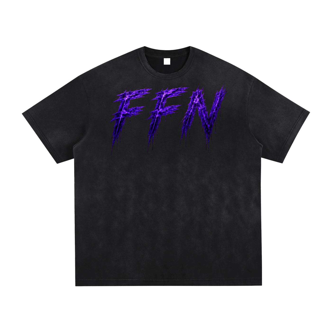 Vintage Washed Hand-Frayed T-Shirt