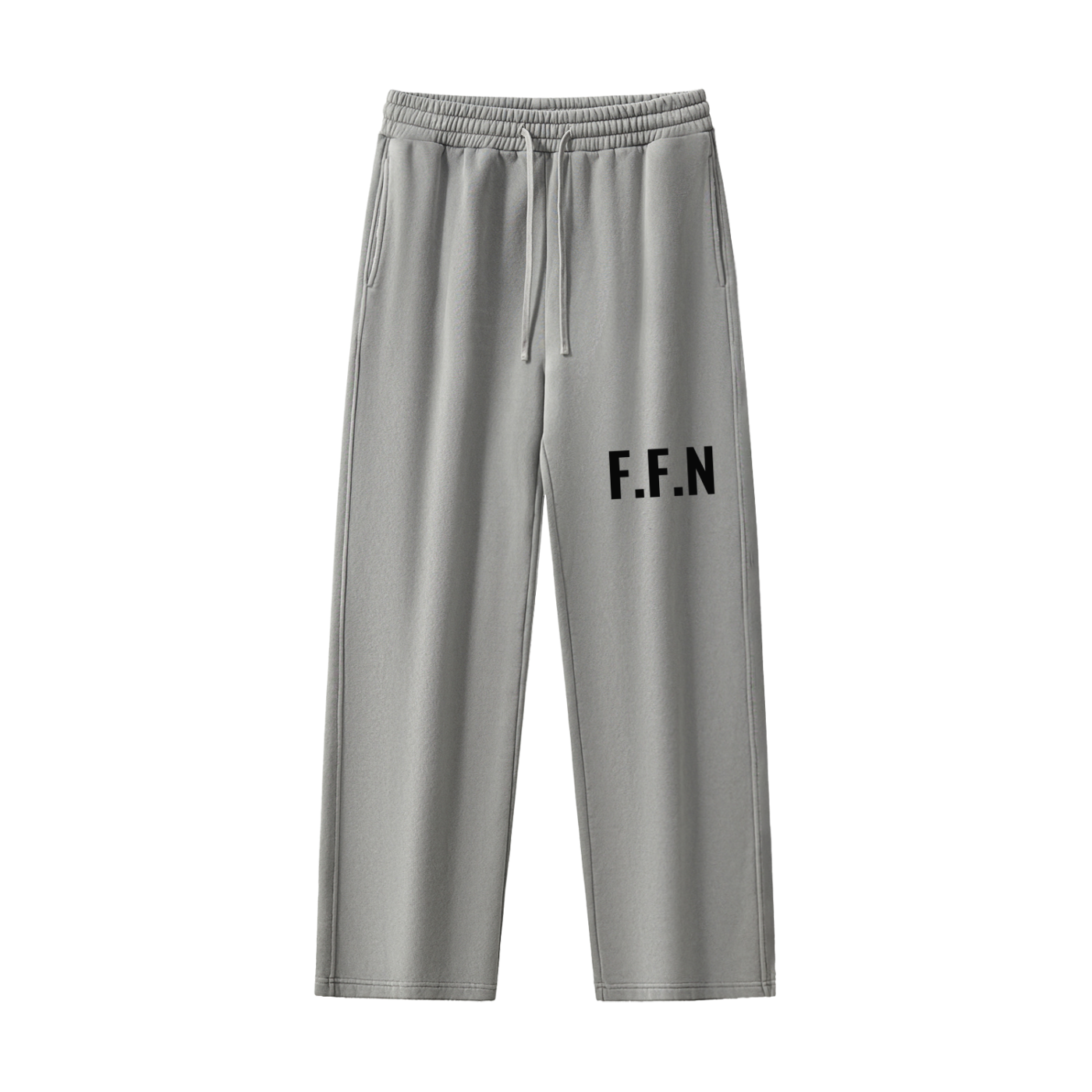Frayed Enzyme Washed Fleece Sweatpants