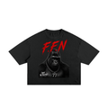 Classic Frayed Boxy Tee