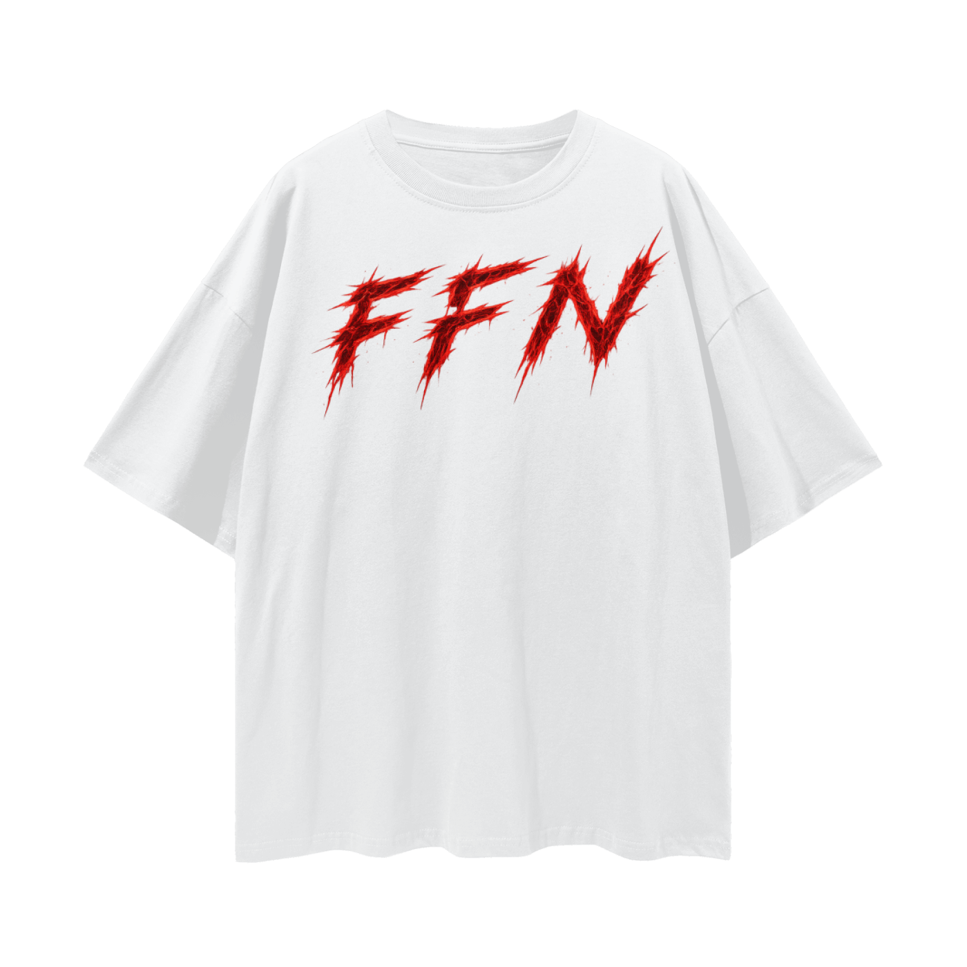 Graphic Streetwear Loose Drop Shoulder T-Shirt