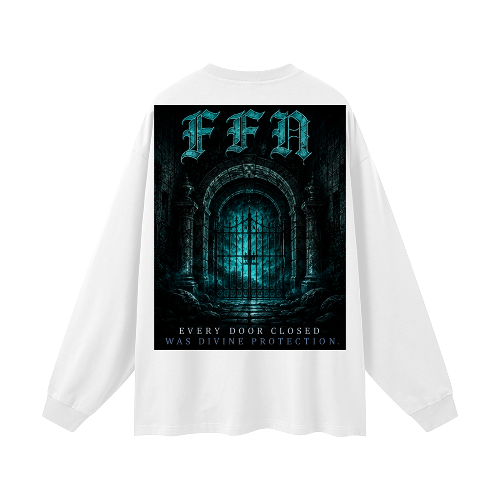 Graphic Oversized Unisex Long Sleeve T-Shirt