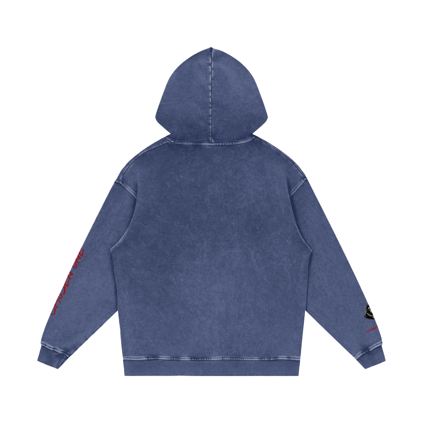 Men’s Snow Washed Loose Cotton Hoodie