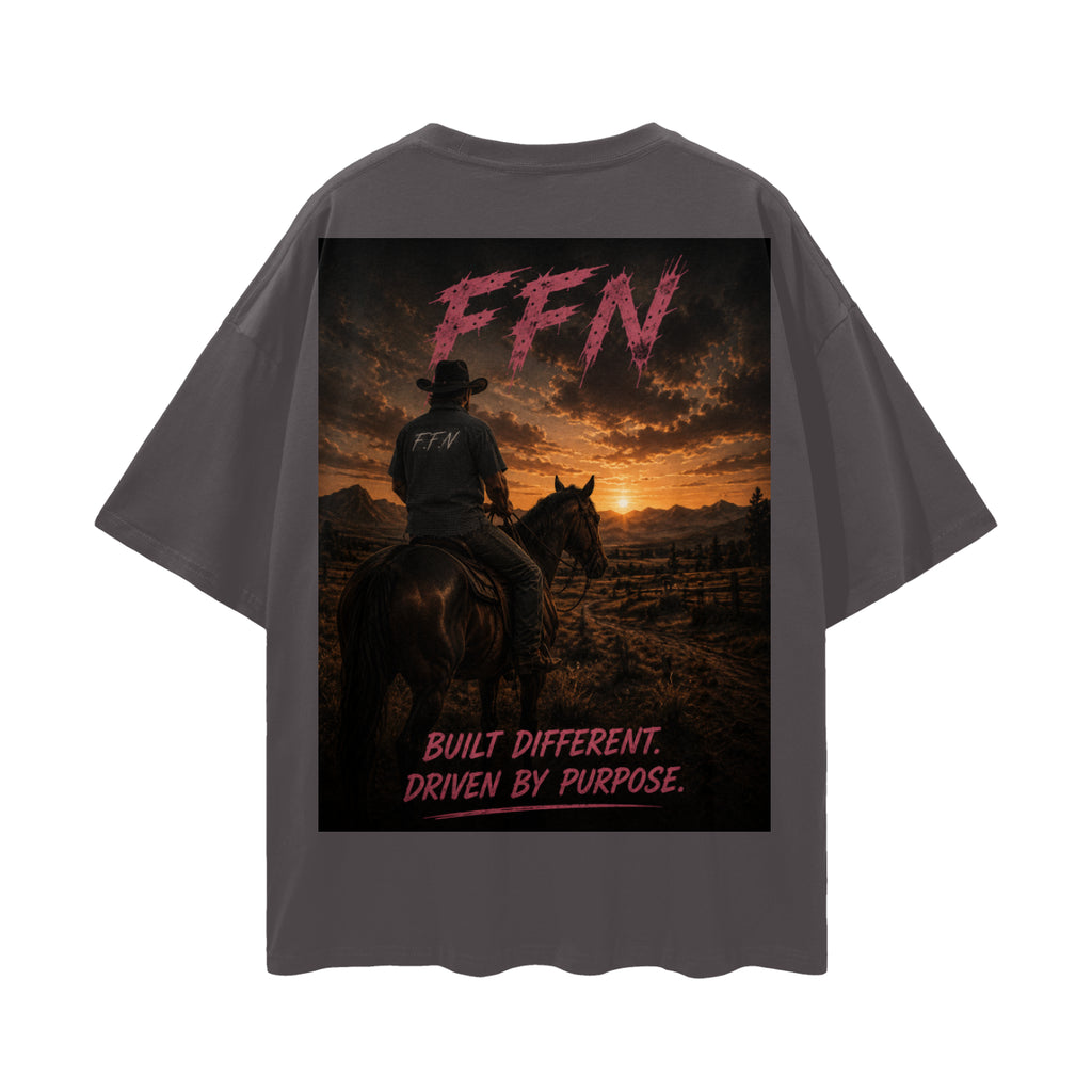 Graphic Streetwear Loose Drop Shoulder T-Shirt