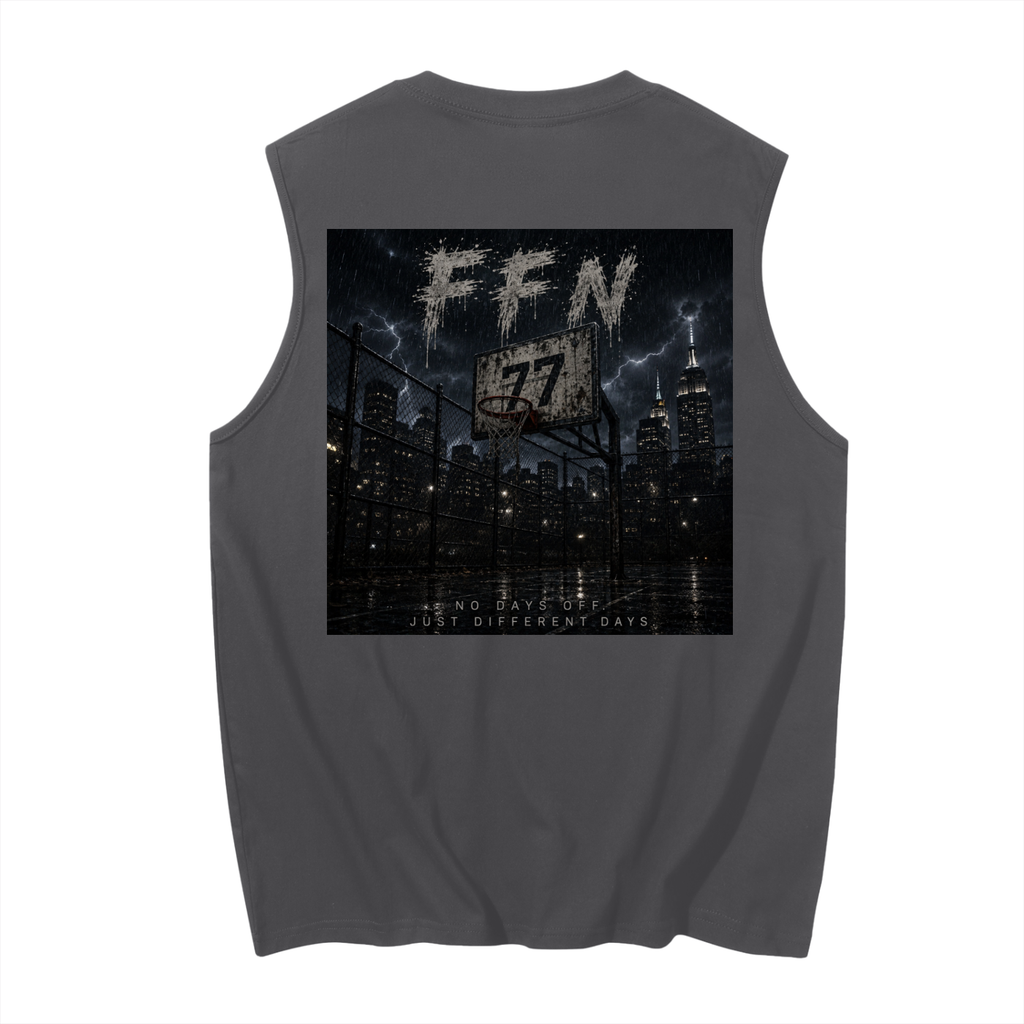Men's graphic Sleeveless Cotton Tank Top