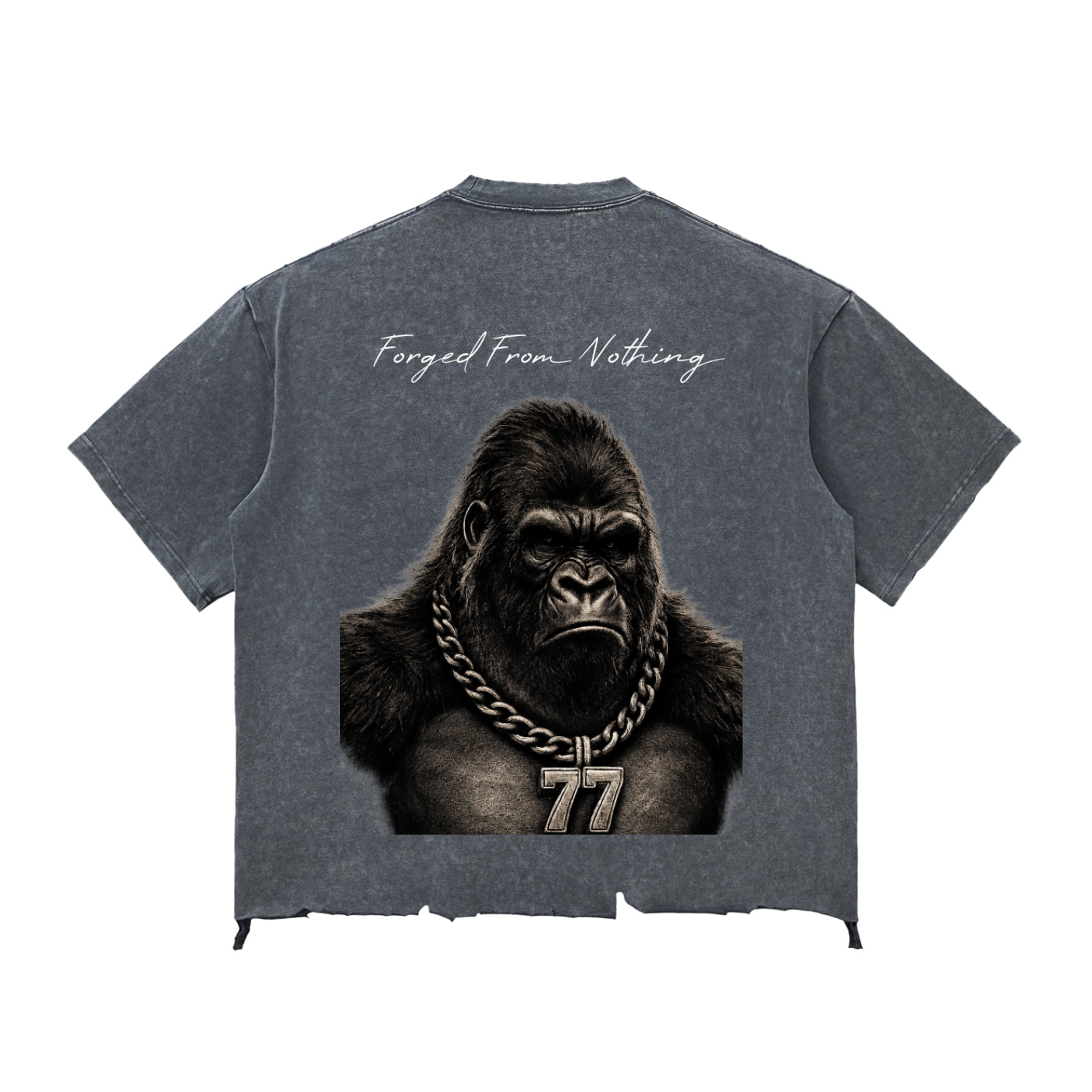 Men’s Raw-Hem Boxy T-shirt