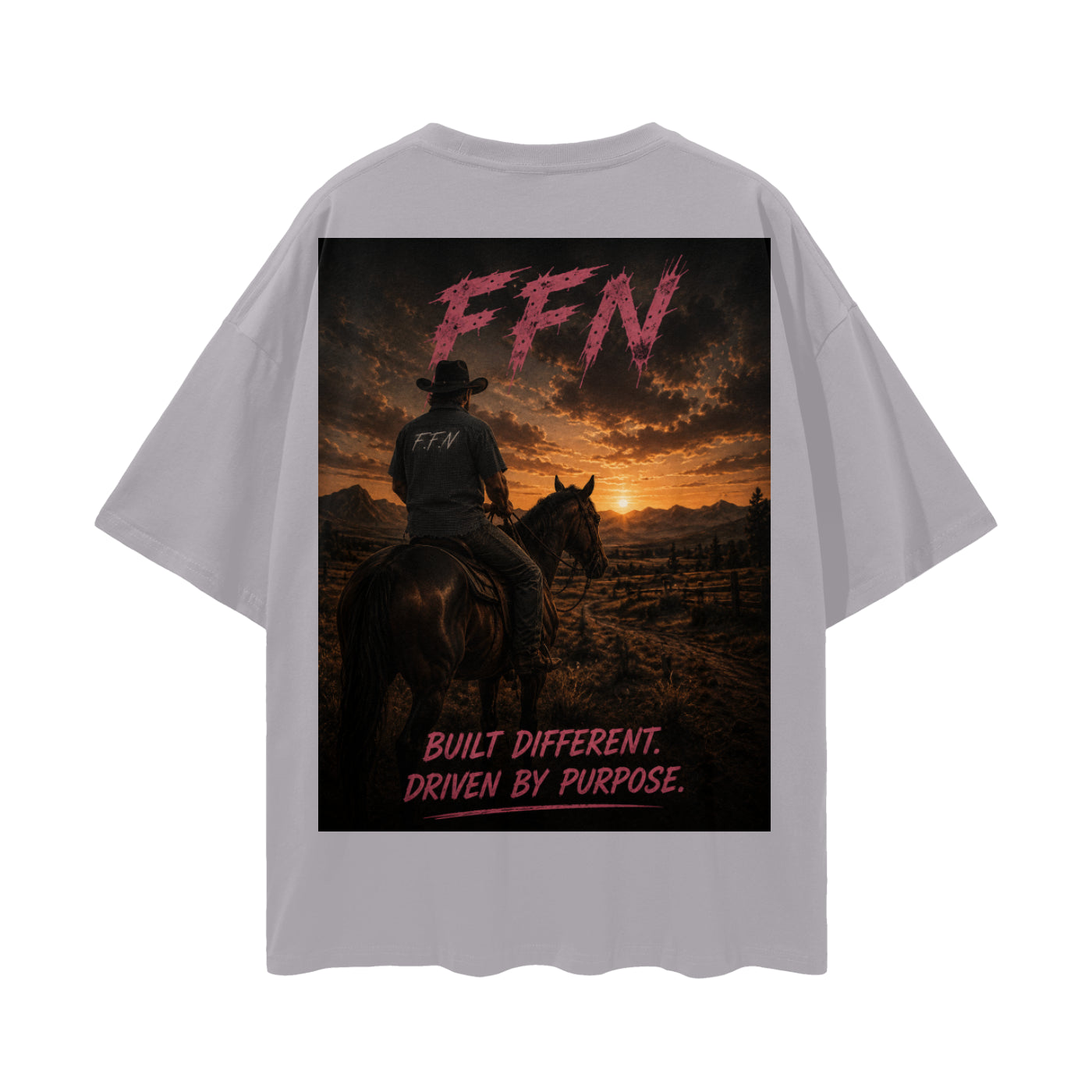 Graphic Streetwear Loose Drop Shoulder T-Shirt