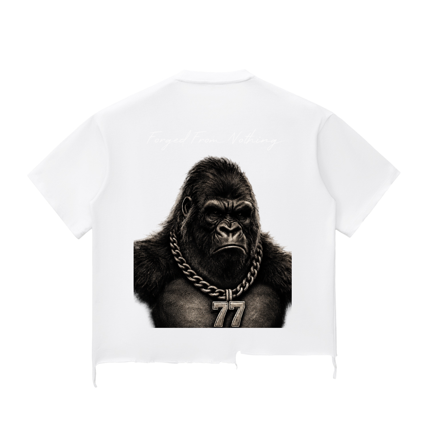 Men’s Raw-Hem Boxy T-shirt