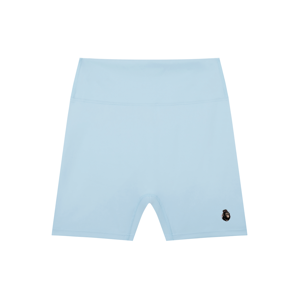 High-Waisted Blend Biker Shorts
