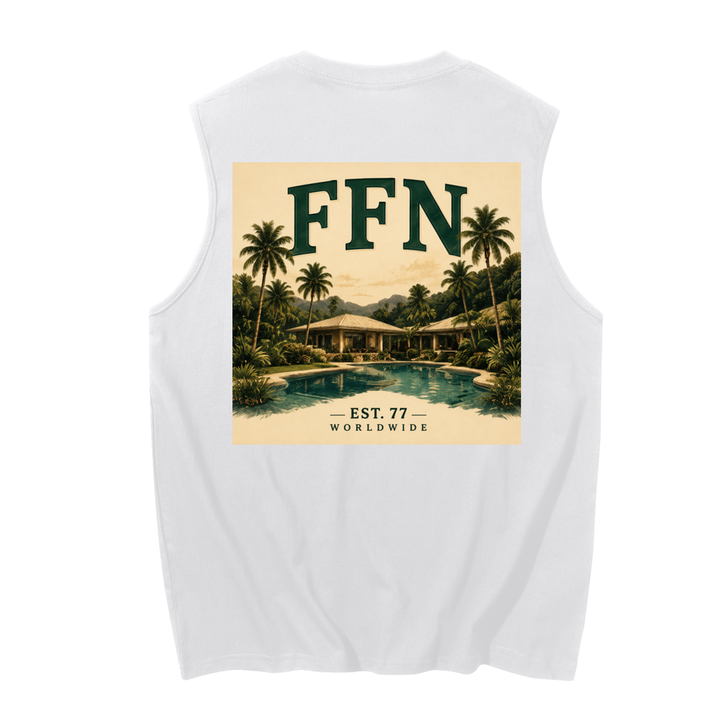 Men's Sleeveless Cotton Tank Top