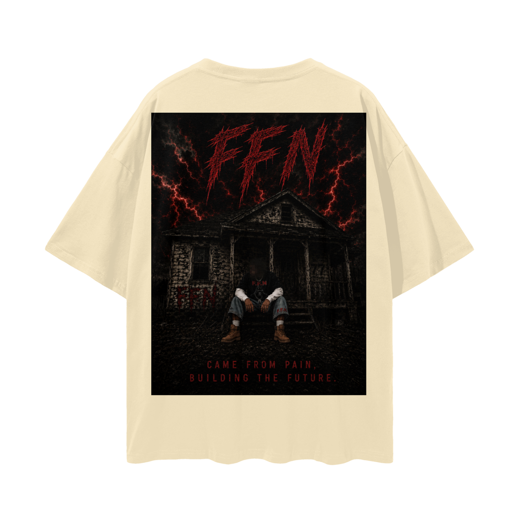 Graphic Streetwear Loose Drop Shoulder T-Shirt